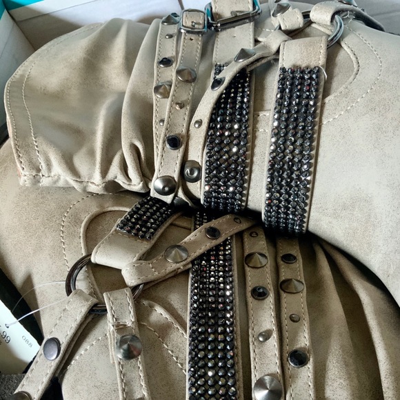 NWT Dominique Nicole Studded Boots - Picture 3 of 4